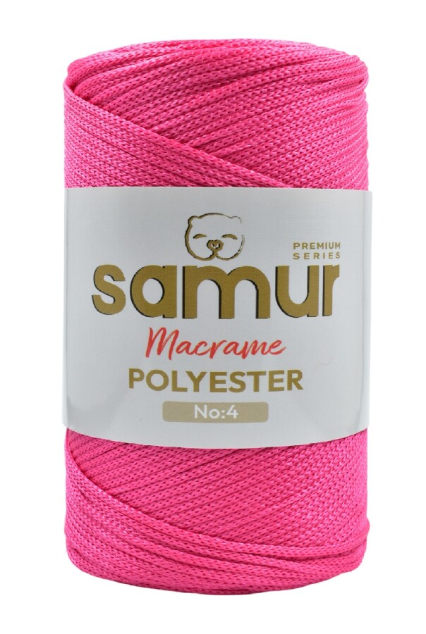 SAMUR,4 NO POLYESTER MAKROME 1535 FUŞYA - SAMUR