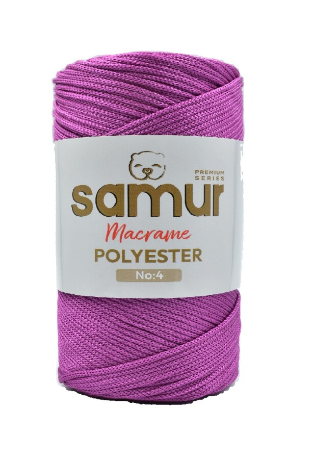 SAMUR,4 NO POLYESTER MAKROME 1544 FUŞYA - SAMUR