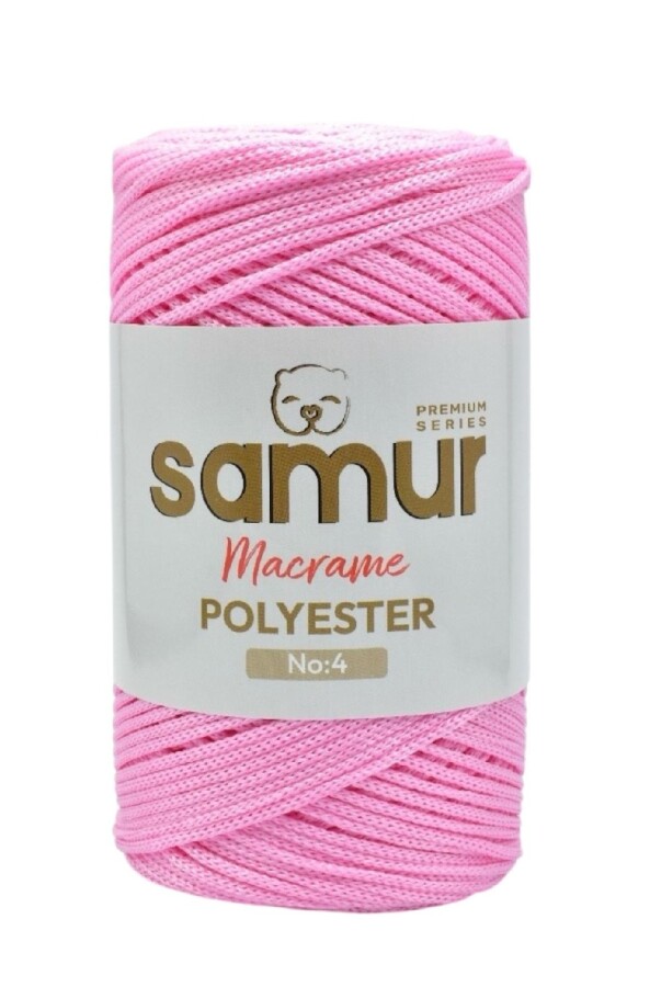 SAMUR,4 NO POLYESTER MAKROME 1545 PEMBE - SAMUR