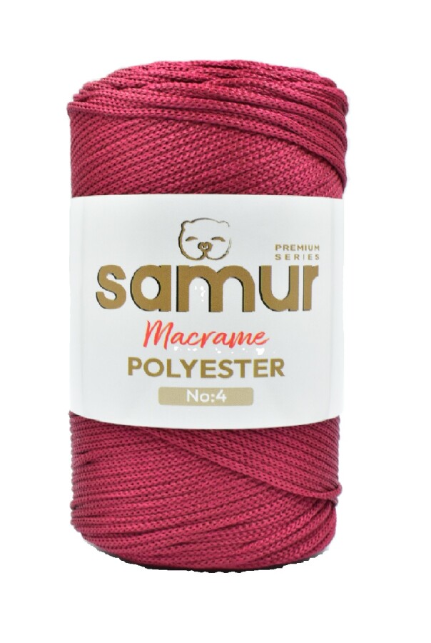 SAMUR,4 NO POLYESTER MAKROME 1560 BORDO - SAMUR