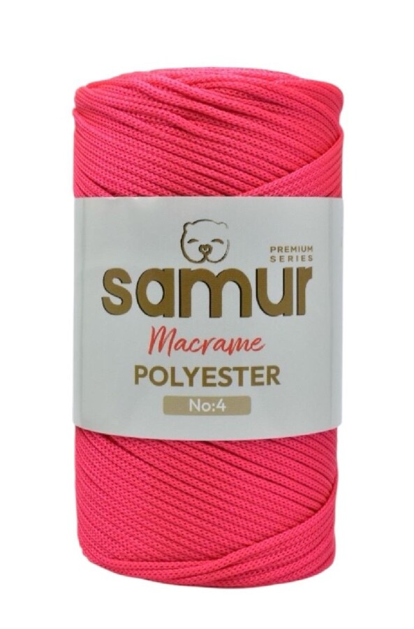 SAMUR,4 NO POLYESTER MAKROME 1851 KIRMIZI - SAMUR