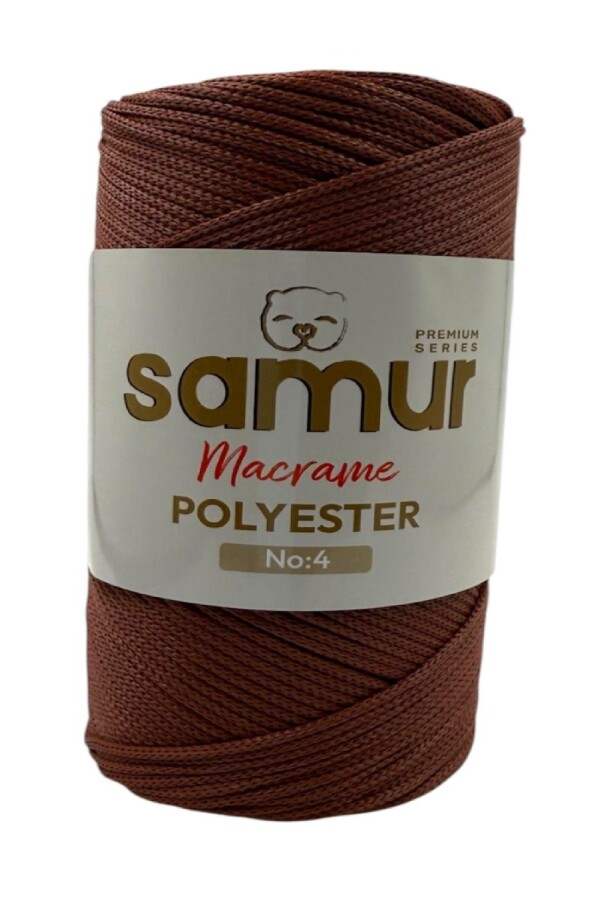 SAMUR,4 NO POLYESTER MAKROME 2060 KAHVE - SAMUR