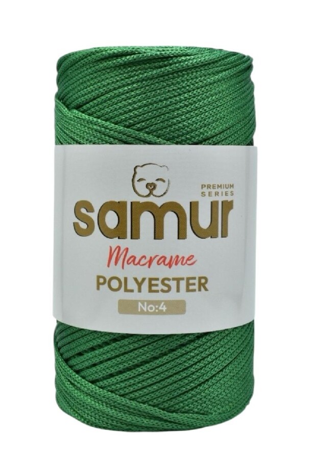 SAMUR,4 NO POLYESTER MAKROME 2745 YEŞİL - SAMUR