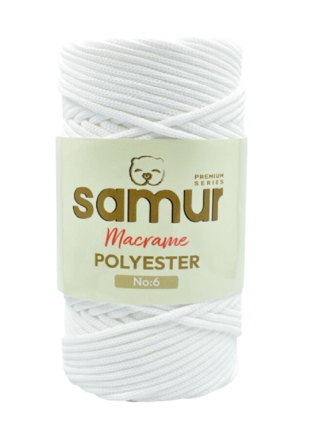 SAMUR,6 NO POLYESTER MAKROME 0010 KARBEYAZ - SAMUR