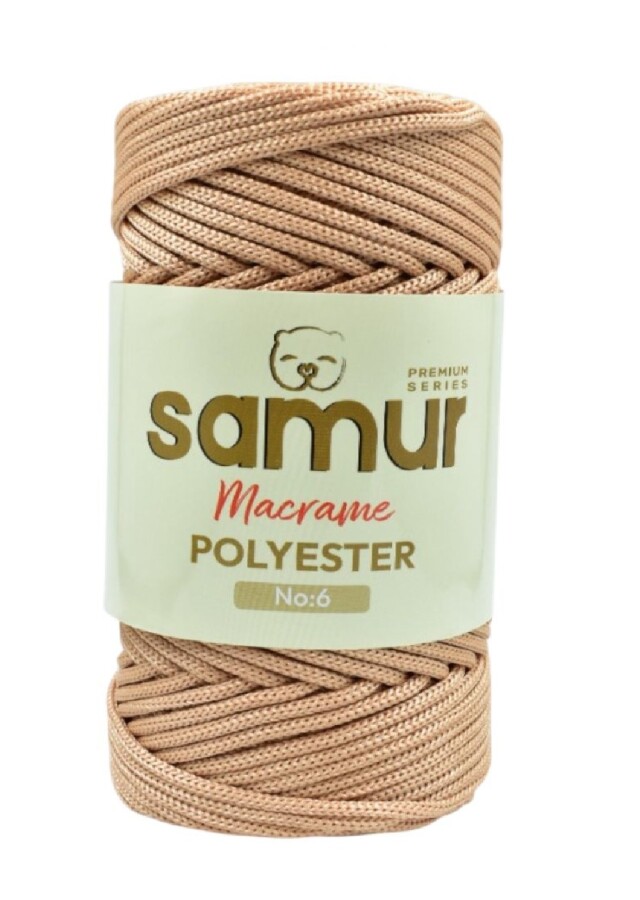 SAMUR,6 NO POLYESTER MAKROME 0110 BEJ - SAMUR