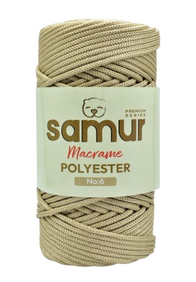 SAMUR,6 NO POLYESTER MAKROME 0230 AÇIK BEJ - SAMUR