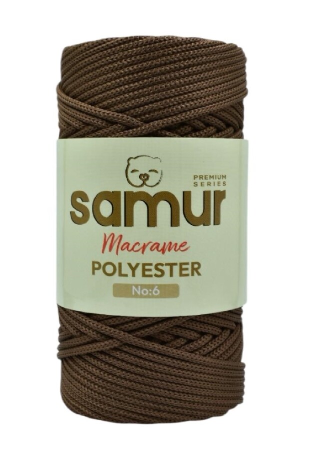 SAMUR,6 NO POLYESTER MAKROME 2080 KAHVE - SAMUR