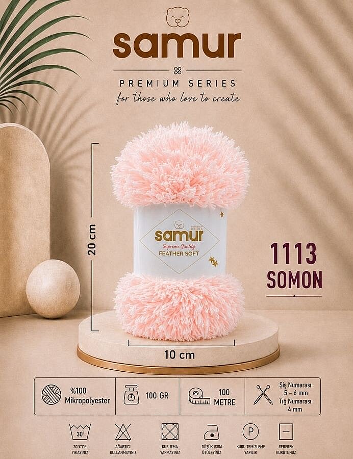 SAMUR,FEATHER SOFT 1113 SOMON - SAMUR