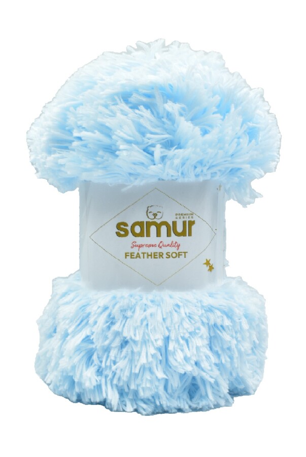 SAMUR,FEATHER SOFT 1126 BEBE MAVİ - SAMUR
