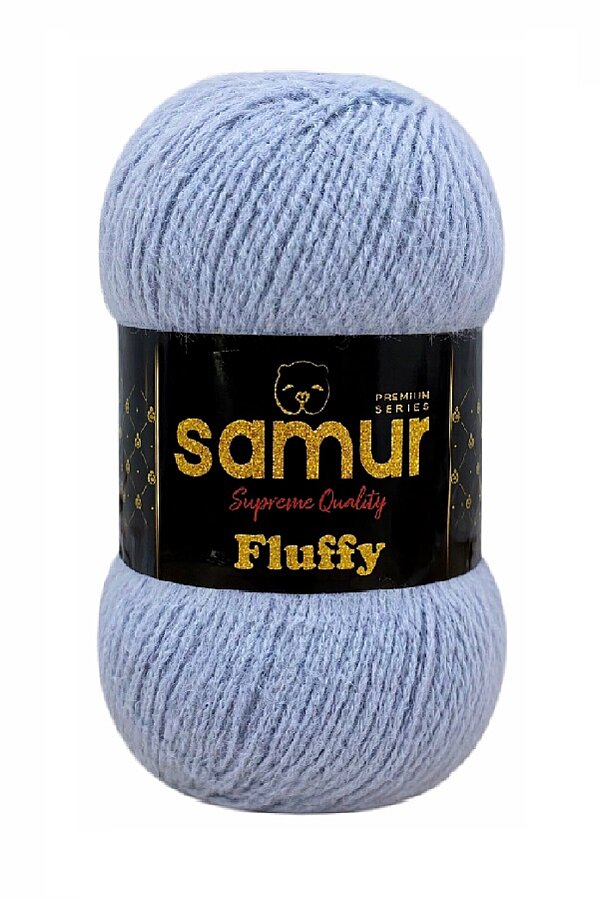 SAMUR,FLUFFY 2255 AÇIK GRİ - SAMUR