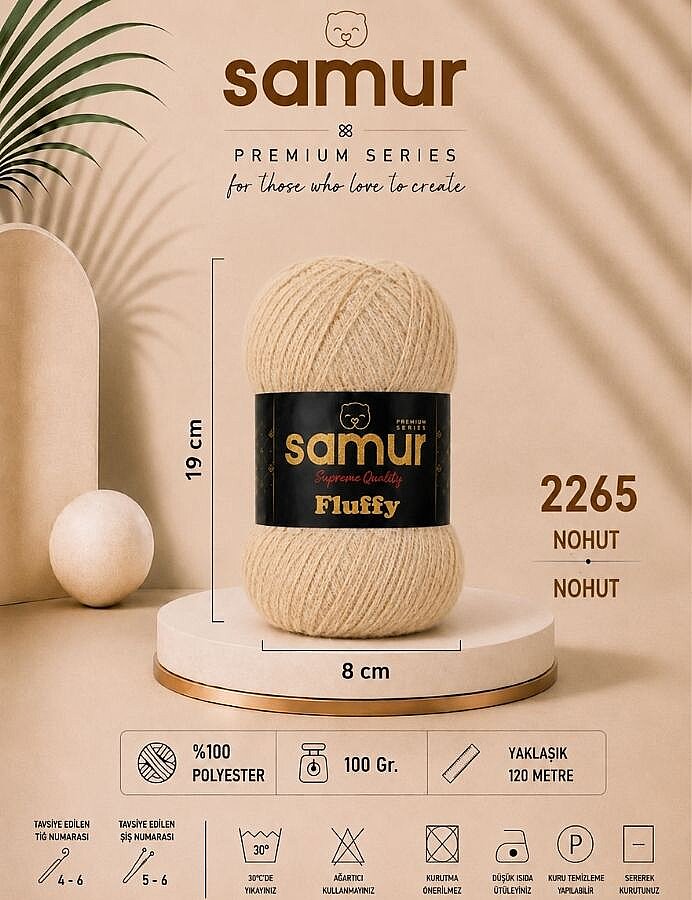 SAMUR,FLUFFY 2265 NOHUT - SAMUR
