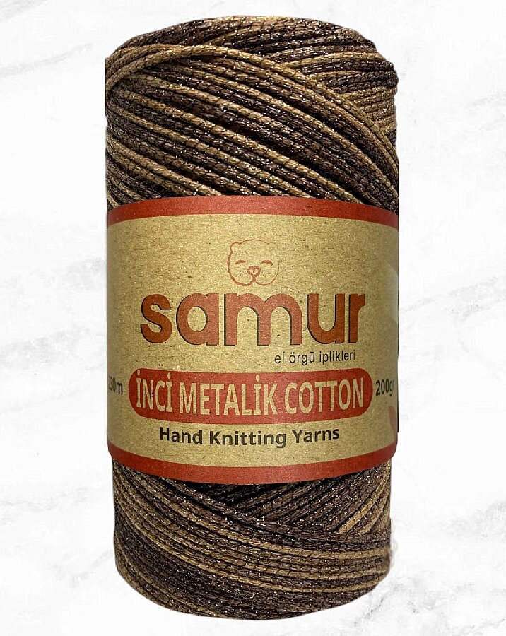 SAMUR,İNCİ METALİK COTTON BATİK 151 - 