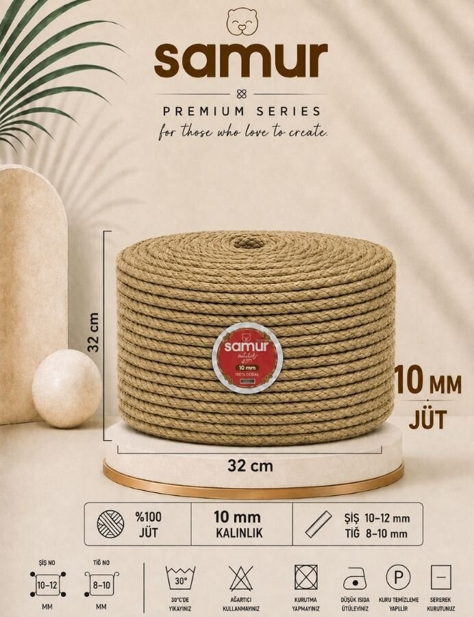 SAMUR,JUT HALAT 10 MM - SAMUR