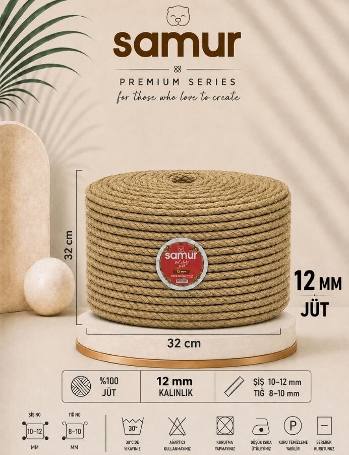 SAMUR,JUT HALAT 12 MM - SAMUR