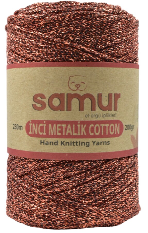 SAMUR,METALİC COTTON L132 ORANJ - SAMUR