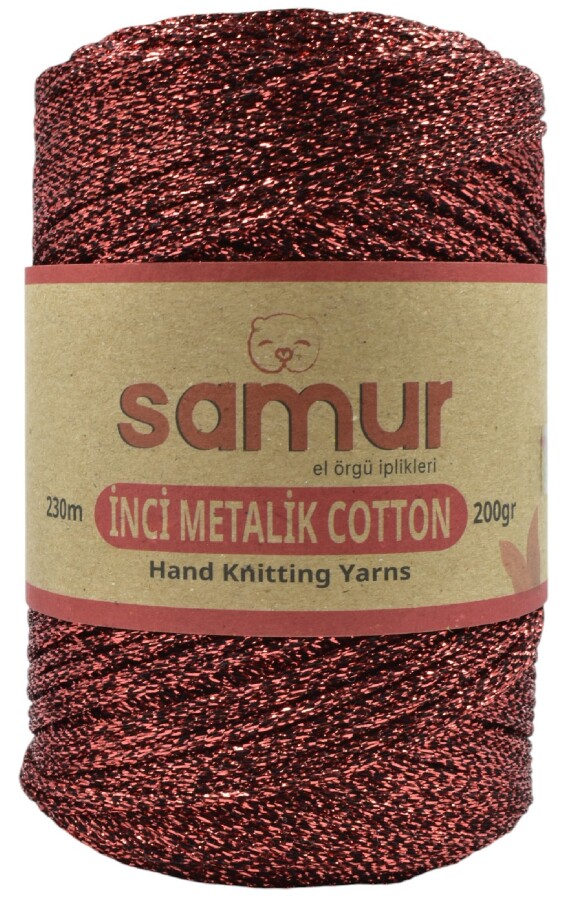 SAMUR,METALİC COTTON L133 TABA - SAMUR