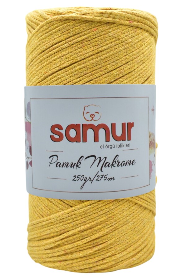 SAMUR,PAMUK MAKROME A04 AÇIK SARI - SAMUR
