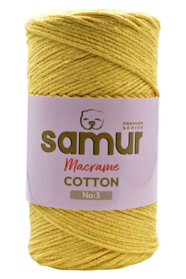 SAMUR,PAMUK MAKROME A06 BAL SARI - SAMUR