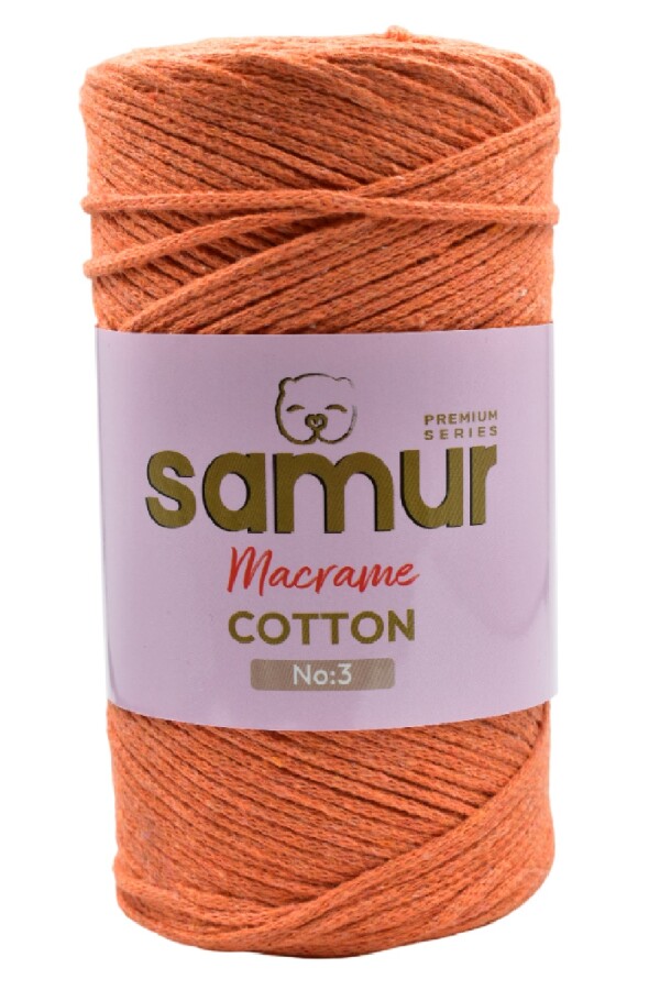 SAMUR,PAMUK MAKROME A24 TURUNCU - SAMUR