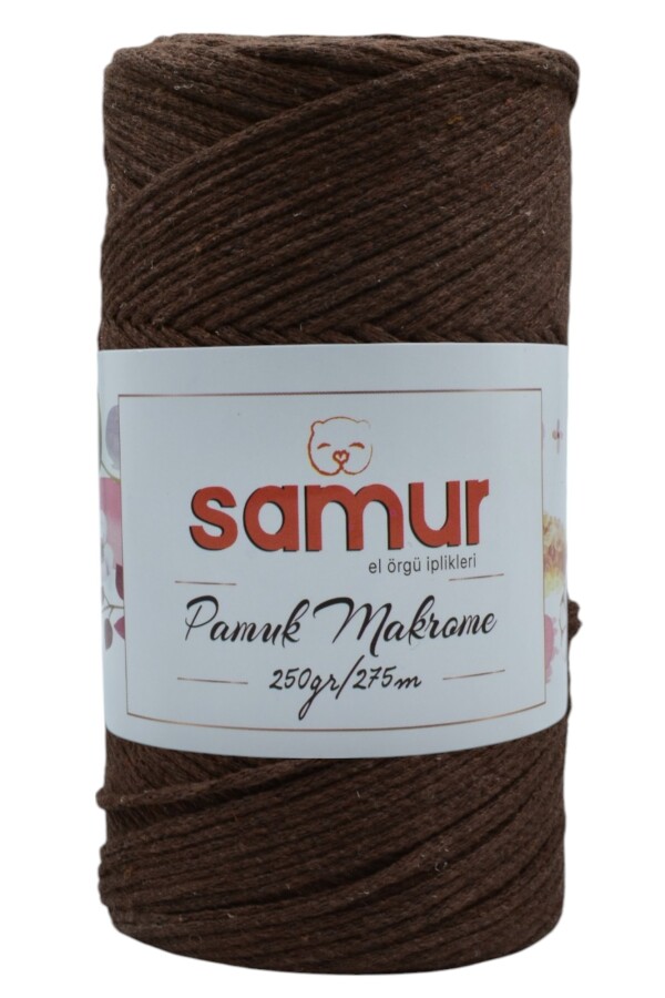 SAMUR,PAMUK MAKROME A44 KAHVE - SAMUR