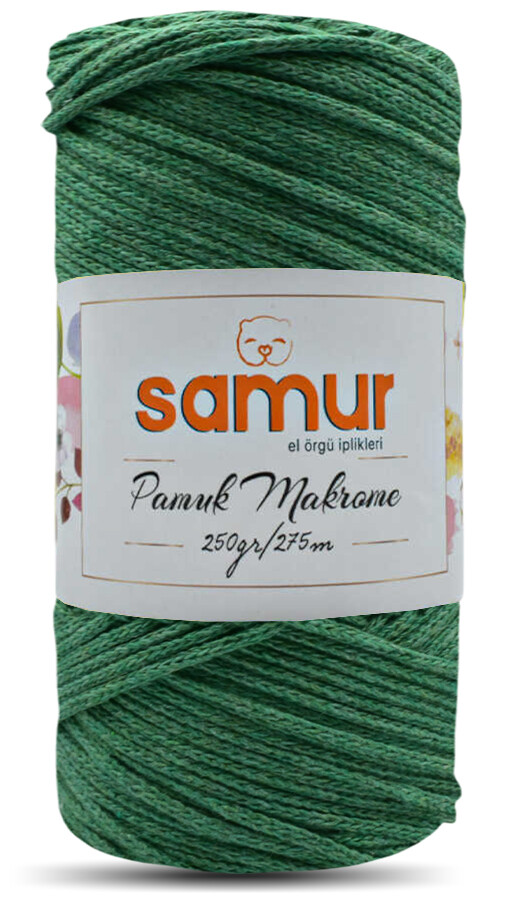 samur,pamuk makrome s36 benetton yeşil - SAMUR