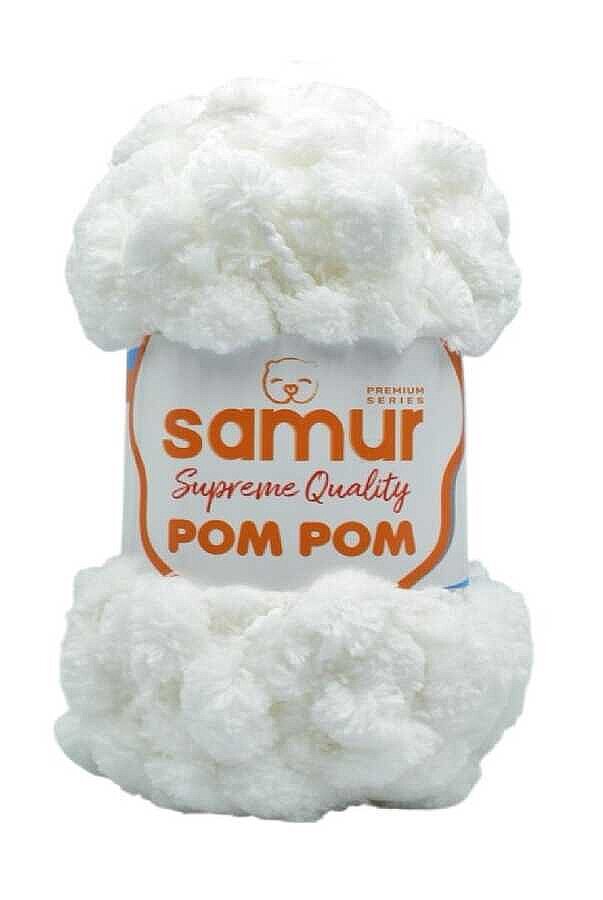 SAMUR,POMPOM 1202 EKRU - SAMUR