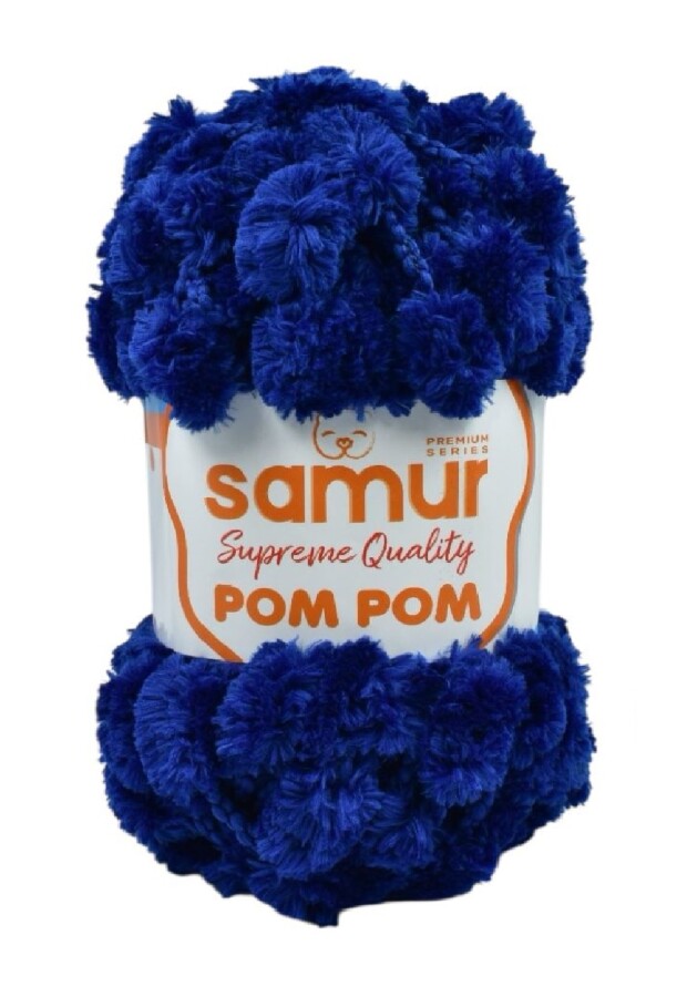 SAMUR,POMPOM 1221 LACİVERT - SAMUR
