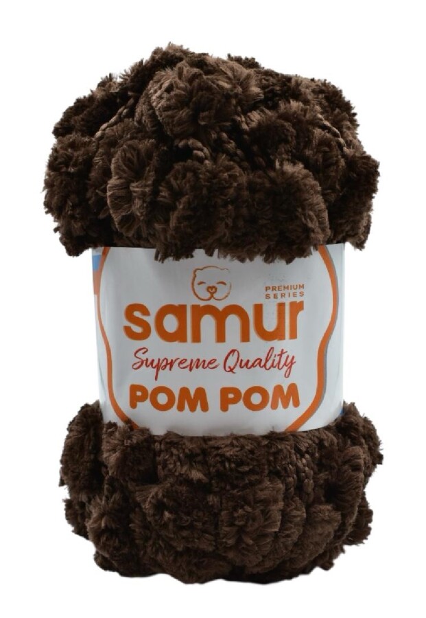 SAMUR,POMPOM 1248 ACI KAHVE - SAMUR