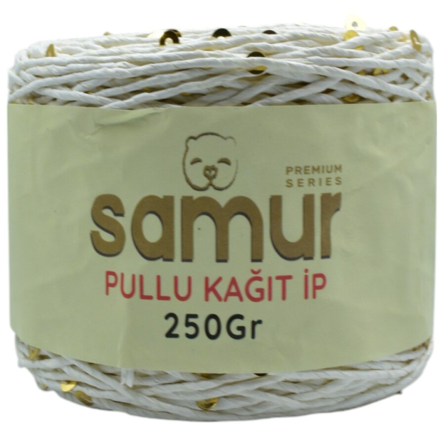 SAMUR,PULLU KAĞIT İP BEYAZ - SAMUR