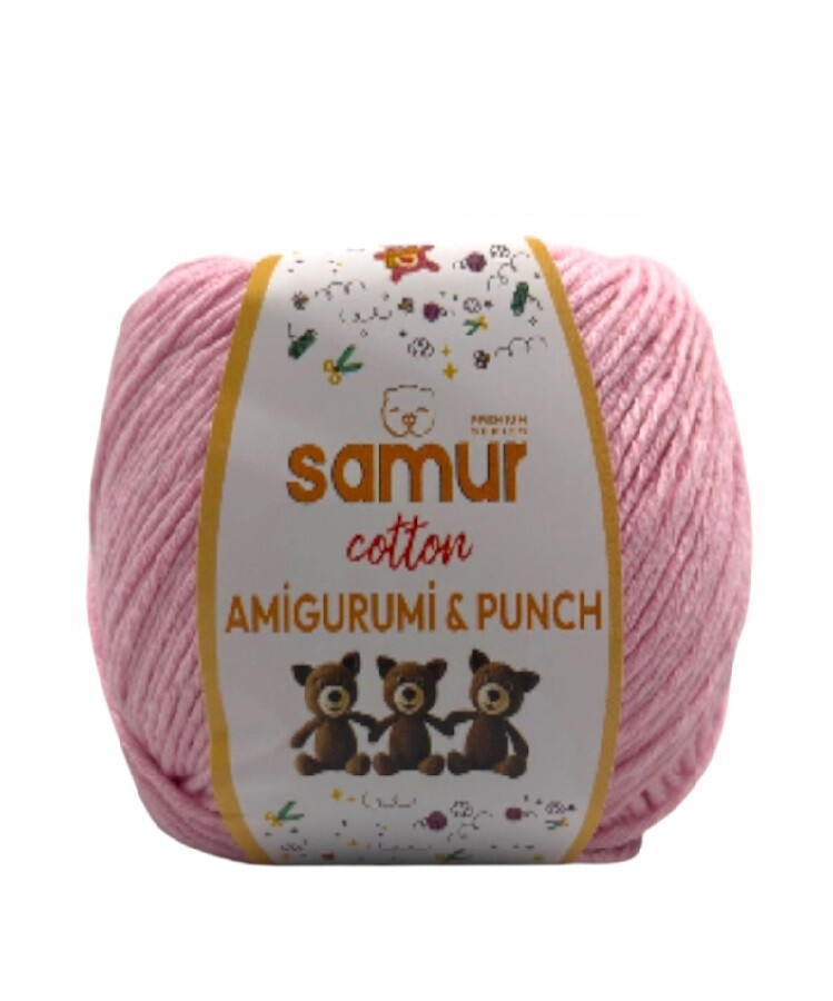 SAMUR,PANÇ & AMİGURUMİ 07 PEMBE - SAMUR