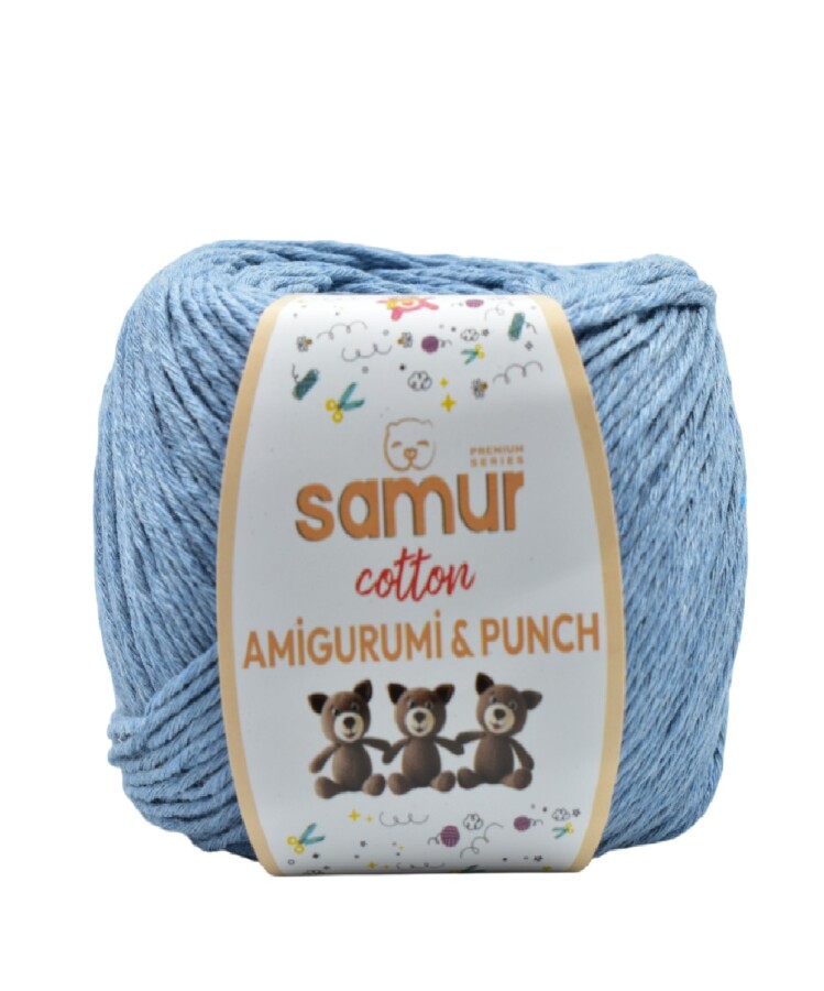 SAMUR,PANÇ & AMİGURUMİ 18 İNDİGO - SAMUR