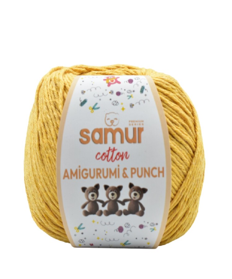 SAMUR,PANÇ & AMİGURUMİ 21 HARDAL - SAMUR