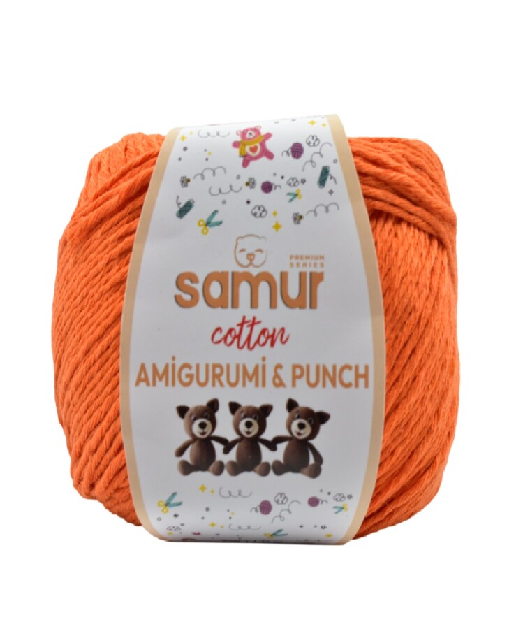 SAMUR,PANÇ & AMİGURUMİ 23 TURUNCU - SAMUR