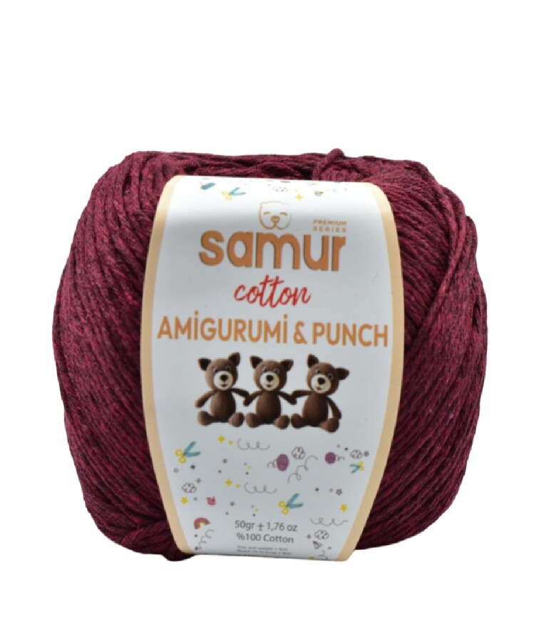 SAMUR,PANÇ & AMİGURUMİ 26 BORDO - SAMUR