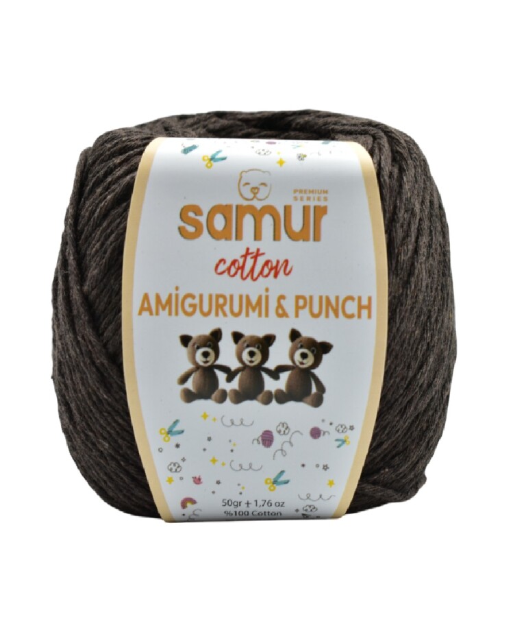 SAMUR,PANÇ & AMİGURUMİ 31 ACI KAHVE - SAMUR