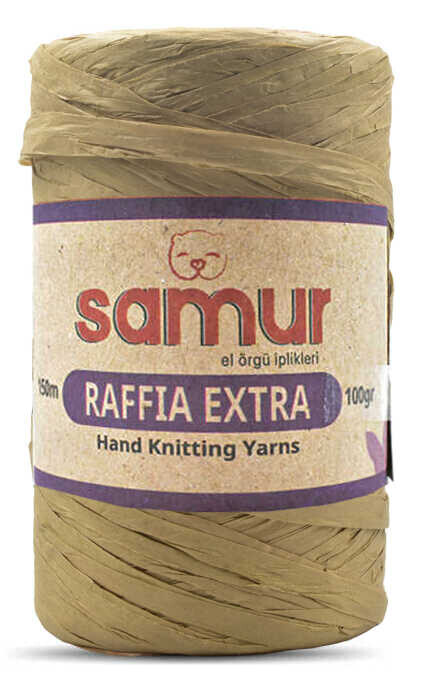 SAMUR,RAFFİA EXTRA 06 AÇIK BEJ - SAMUR