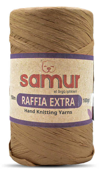 SAMUR,RAFFİA EXTRA 07 ORTA BEJ - SAMUR
