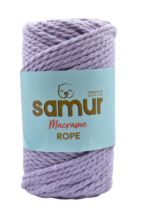 SAMUR,ROPE 3 BÜKÜM MAKROME 12 LİLA - SAMUR