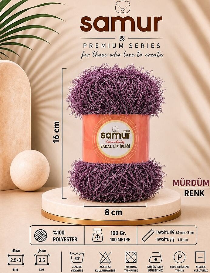 SAMUR,SERT LİF İPİ 414 - SAMUR
