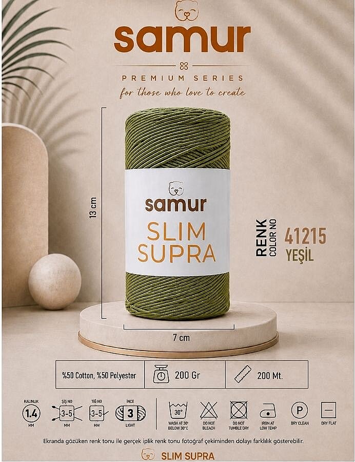 SAMUR,SLIM SUPRA 41215 YEŞİL - 