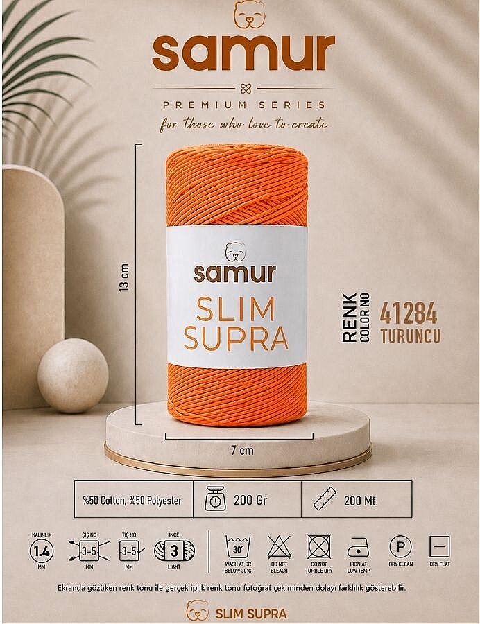 SAMUR,SLIM SUPRA 41284 TURUNCU - 