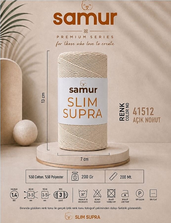SAMUR,SLIM SUPRA 41512 AÇIK NOHUT - 