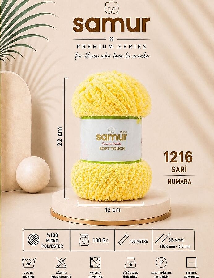 SAMUR,SOFT TOUCH 1216 SARI - SAMUR