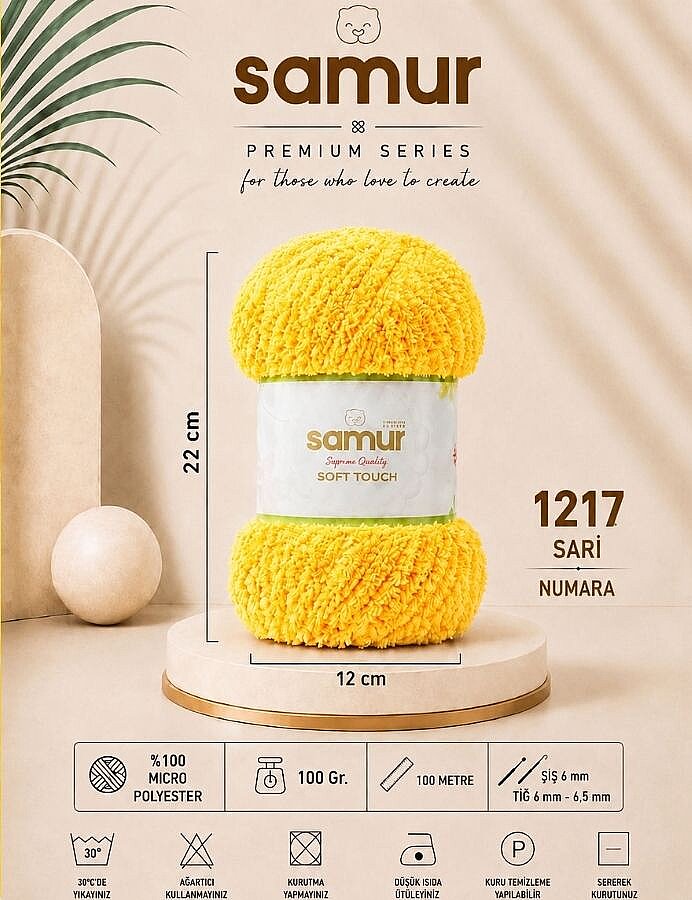 SAMUR,SOFT TOUCH 1217 SARI - SAMUR