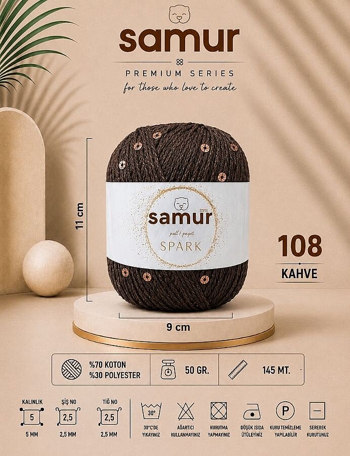 SAMUR,SPARK 108 ACI KAHVE - SAMUR