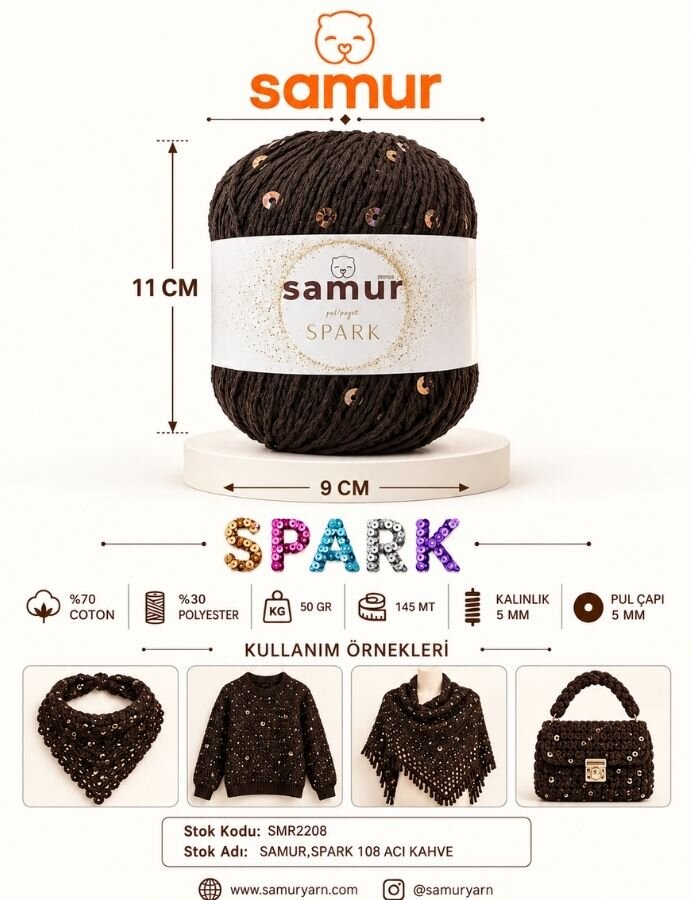 SAMUR,SPARK 108 ACI KAHVE - SAMUR