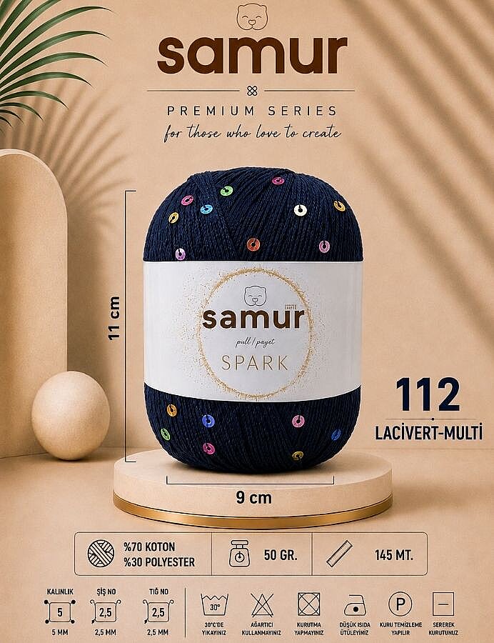 SAMUR,SPARK 112 LACİVERT-MULTİ - SAMUR