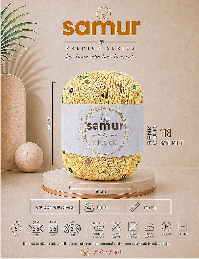 SAMUR,SPARK 118 SARI-MULTİ - SAMUR