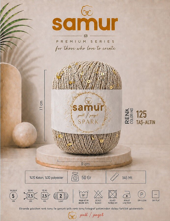 SAMUR,SPARK 125 TAŞ-ALTIN - SAMUR