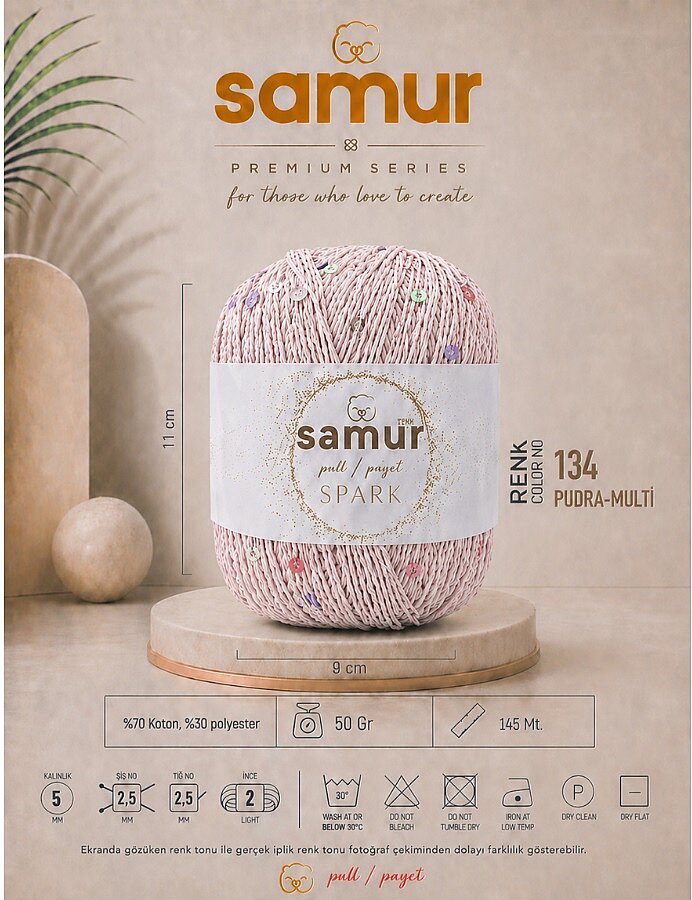 SAMUR,SPARK 134 PUDRA-MULTİ - 1